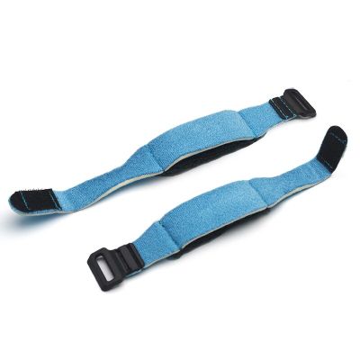 10Pcs Guitar Fingerboard String Mute Strap Muter Fretboard Muting for Acoustic Classic Guitar Blue