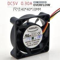 EVERFLOW R054010BU 4CM 5V 0.30 4010 Double Ball Charger Cooling Fan