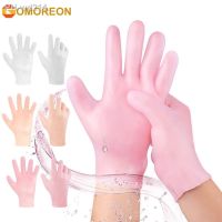 1Pair Moisturizing Gloves Over Night Bedtime Spa Gel Eczema Dry Sensitive Irritated Skin Spa Therapy Secure Glove