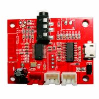 3.7-5.3V 5Wx2 Power Amplifier Board Bluetooth Receiver Audio Input Bluetooth MICRO-Lithium Battery Charging