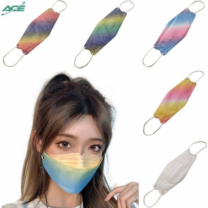 10pcs Korea KF94 rainbow Face Mask High Protection 4ply Lazada PH