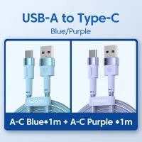 Toocki 2แพ็ค3A USB C สายชนิด C สำหรับ Xiaomi 12T Pro Realme Redmi Note 12 Pro Poco F3 X4 GT สายข้อมูลสายชาร์จเร็วสายไฟตัวแปลง