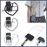 JIAJUSUANSOU ใหม่ สากล สลิงคอห้อย Crossbody ป้องกันการสูญหาย ผ้าไนลอน สายคล้องโทรศัพท์