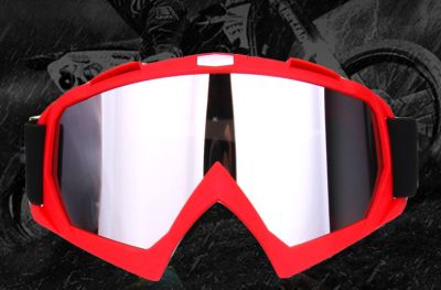 แว่นสำหรับกิจกรรมOutdoor แว่นตารถจักรยานยนต์แว่นตารถวิบาก รุ่น V2 มีเก็บเงินปลายทาง