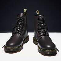 SOPTREADY STOCK ผู้ชาย / ผู้หญิงแฟชั่น Retro Martin Boots High Top กลางแจ้ง high-top tooling รองเท้าขายคลาสสิก