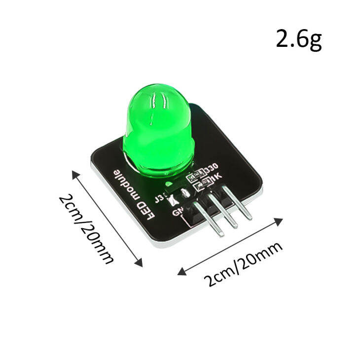 pcbfun-ชุดสัญญาณไฟ-led-เซ็นเซอร์-led-dc-3-3v-5v-10มม-โมดูลเปล่งแสงเหมาะสำหรับอุปกรณ์รีโมตควบคุมขนาดเล็กควบคุม-arduino-ไฟแสดงสถานะ-หลอดเปล่งแสงแสง