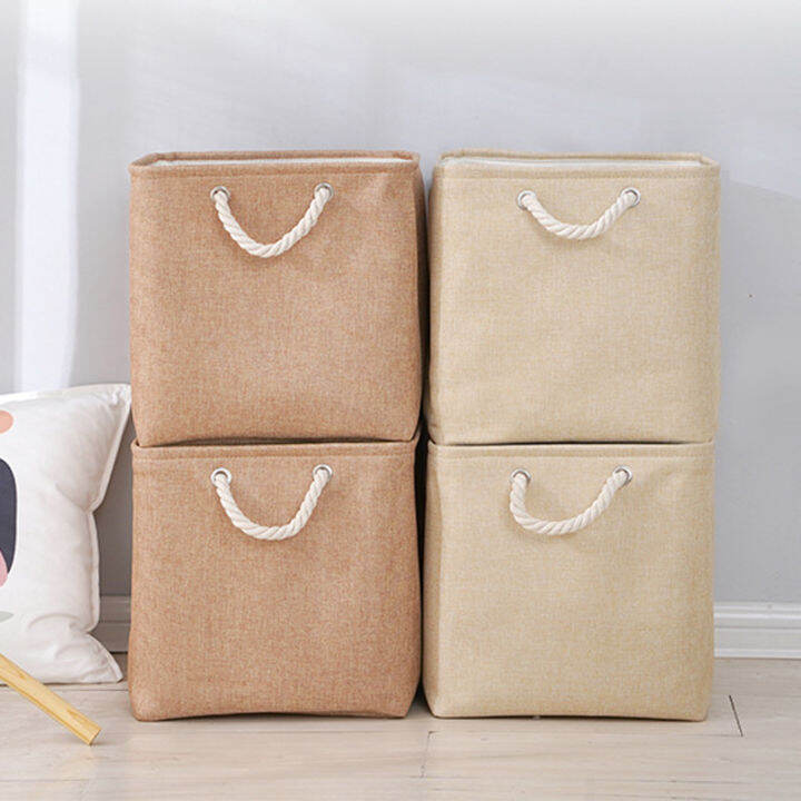 linen-storage-basket-large-capacity-laundry-basket-for-dirty-clothes-household-container-laundry-hamper-paniers-de-rangement