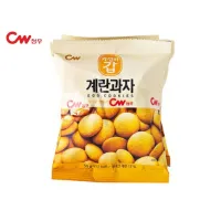 [สินค้าใหม่]korea egg biscuits cookies ขนมคุ้กกี้บิสกิตไข่เกาหลี chungwoo 50g/pcs 232 kcal 청우 계란과자