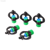 1/2 quot; Male Thread Rotary Sprinkler Garden Drip Irrigation Rotating Refraction Nozzle Rain-like Lawn Irrigation Sprayer 10 Pcs