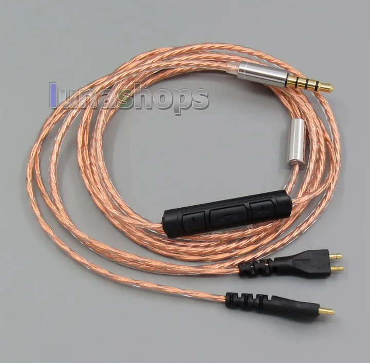 Cavo Audio Di Ricambio Per Cuffie Sennheiser - Compatibile Con HD25-SP, HD224, HD420, HD520 - Nero