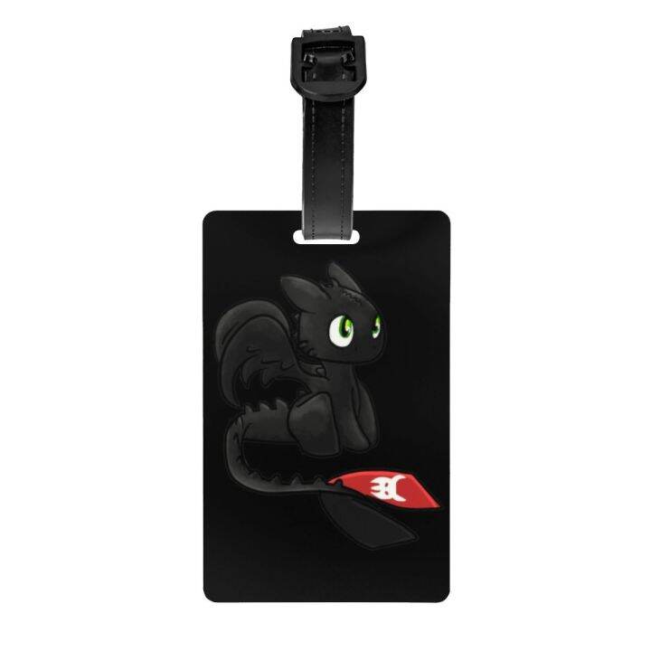 Toothless How To Train Your Dragons Luggage Tag With Name Card Dragons