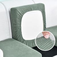 ✑ Solid Color Thicken Elastic Sofa Cover Living Room Protector Kids Slipcover Couch Cover Seat Cushion Washable Removable 1pcs