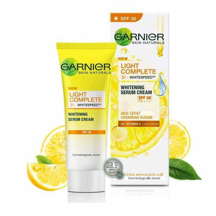 Garnier Light Complete White Speed Day Serum Cream UVA/UVB - 20 ML By ...