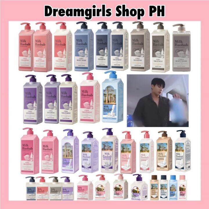 MILK BAOBAB Body Wash White Musk Scent BTS Jungkook Used It! Lazada PH