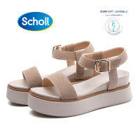 TOP☆Scholl รองเท้าสกอลล์-คาริ Cari รองเท้ารัดส้น ผู้หญิง รองเท้าสุขภาพ Comfort Sandal เบา ทนทาน รองเท้าแตะหนังผู้หญิง