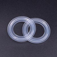 Transparent 1/2" 3/4" 1" 1.5" 2" 2.5"  3" 4" Tri Clamp Sanitary Silicon Sealing Gasket Strip Homebrew For Diopter Beer Gas Stove Parts Accessories