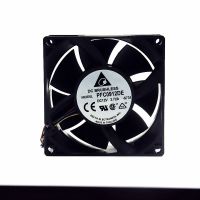 Original desktop new bracket Delta DELTAPFC0912DE90389CM372A12V temperature controlled fan