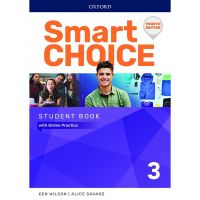 หนังสือ  Smart Choice 4th ED 3 : Student Book with Online Practice (P) Free shipping  หนังสือส่งฟรี หนังสือเรียน ส่งฟรี มีเก็บเงินปลายทาง หนังสือภาษาอังกฤษ