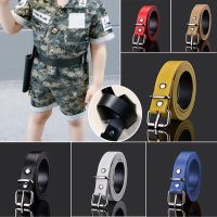 High Quality Children Leather Belts For Boys Girls Kid Casual PU Waist Strap Waistband For Jeans Pants Trousers Adjustable Belts