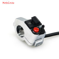 MotoLovee Motorcycle Modified Handlebar Multi-function Headlight Switch Steering Switch Horn Double Flash Switch Dirt Bike