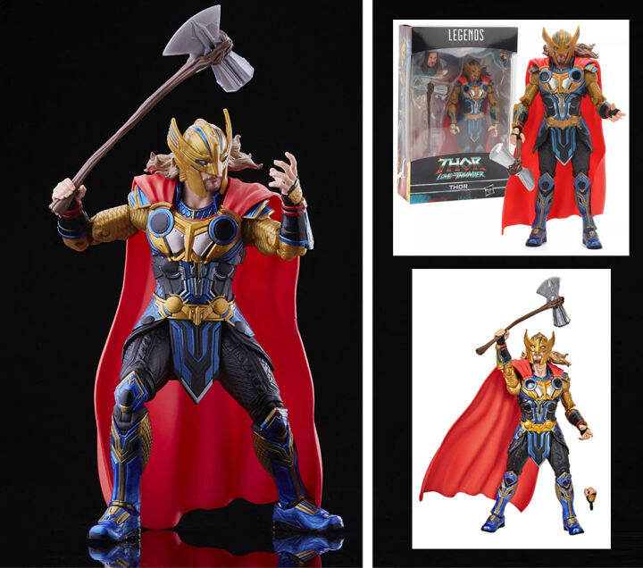 Bandai 83602 – Thor Love & Thunder Action Figure S.H.Figuarts – 17 Cm Con Accessori – Marvel