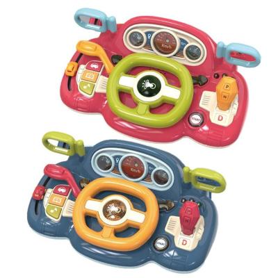 Kids Steering Wheel Toy Baby Musical Toy with Light and Sound Cute Interactive and Learning Baby Car Seat Toys for Infant Preschool Kids method