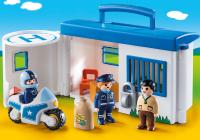 Playmobil 9382 1.2.3 Take Along Police Station Figure เพลย์โมบิล 123 กระเป๋าหิ้วสถานีตำรวจ