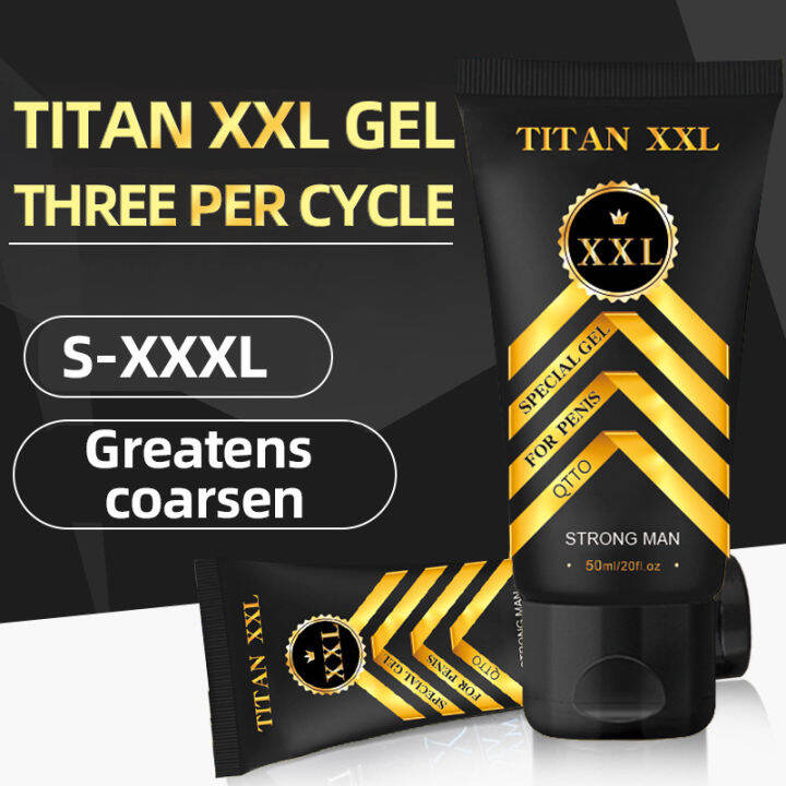 ครีมนวดสำหรับบุรษ-qtto-titan-xxl-อัพไซส์-50-ml-ฟื้นฟู-บำรุงผิวกาย-แถมวิธีใช้-ไม่มีผลข้างเคียง-ปลอดภัย-สารสกัดจากสมุนไพรธรรมชาติ