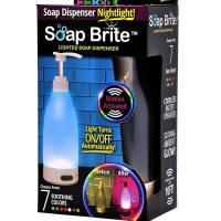 Soap Brite SOAP-MC6 LED Lighted Dispenser-12.8 Ounces-7 Soothing Color Options