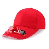 Hot Selling  Kid Summer Solar Panel Powered Baseball Cap Air Cooling Fan Outdoor Sport Camping Hiking Snapback Peaked Sun Visor Fans