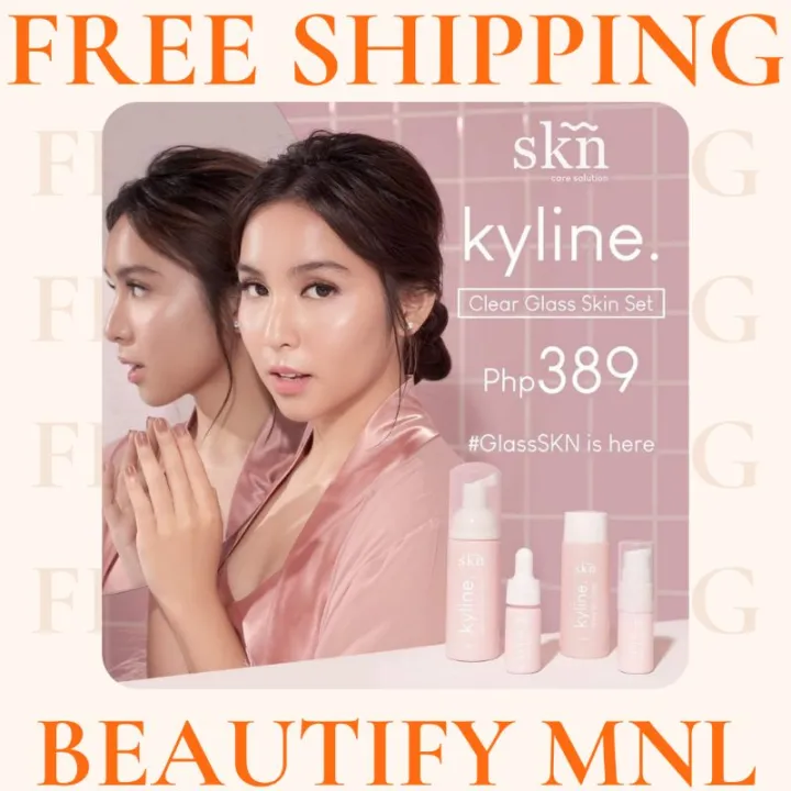 SKN Care Solutions KYLINE CLEAR GLASS SKIN SET Lazada PH