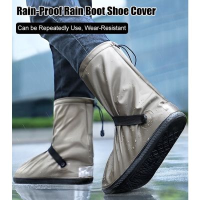 ﹉❖ vivirich PVC Rain-Proof Rain Boot Shoe Cover