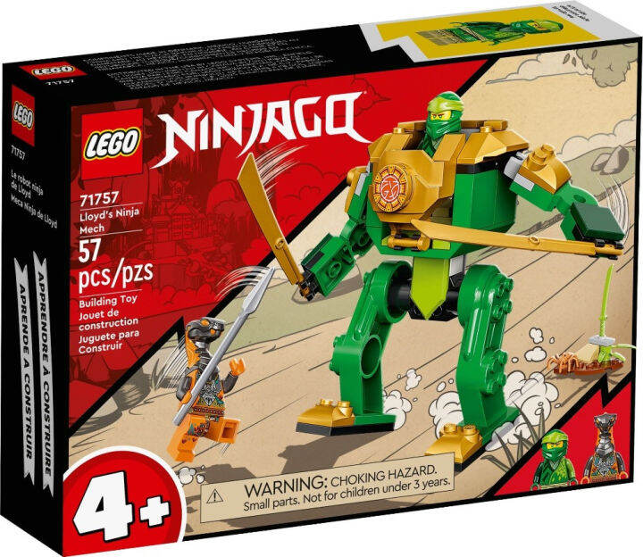 Lego 71757 Ninjago Lloyd s Ninja Mech Lazada