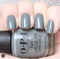 พร้อมส่ง OPI - Suzi talks with her hands ยาทาเล็บสีเทา ลุคคูลๆเก๋ๆ minimal มากๆค่าา แท้ ?%