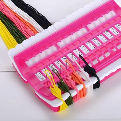 【CC】 Embroidery Floss Organizer Dedicated 30 Needles Pins Wire Holder Tools J2Y