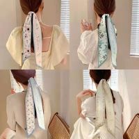 【YF】 Long Hair Bows Scarf Headscarf Fashion Ties Ribbons Multifunctional Headband Bandana Elastic Accessories For Women