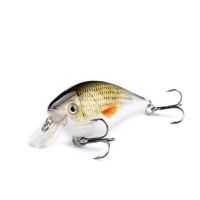 【lz】▽  Simulação Fishing Lure Wobblers Qualidade Crankbait Flutuante Isca Dura Bass Carp Equipamento De Pesca 7.6cm 12.5g 1Pc