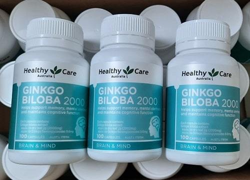 Viên uống bổ não healthy care ginkgo biloba 2000mg 100 viên - ảnh sản phẩm 3