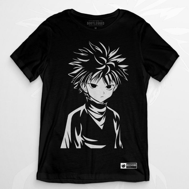 Hunter x Hunter - Killua 04 Bootleg Design T-Shirt (Classic Fit ...