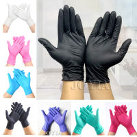 Black Nitrile s 100pcs Latex Free Powder-Free Pink Small Medium Large Vinyl Synthetic Exam s XS S M L XL