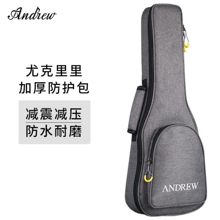 genuine-high-end-original-andrew-andrew-ukulele-guitar-thumb-piano-bag-shoulder-portable-thickened-cotton-gig-bag-universal