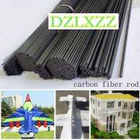 16Pcs/Set Carbon Fiber Rods 1mm 1.5mm 2mm 3mm 4MM 5MM 7MM for RC Plane DIY tool wing tube Quadcopter arm 0.5 meter Wholesale Wires Leads Adapters