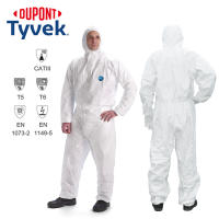 ชุด PPE ชุดป้องกันสารเคมี Tyvek 400 เป็น ชุดป้องกันเชื้อโรค Dupont(ดูปองท์) ชุดกันสารเคมี