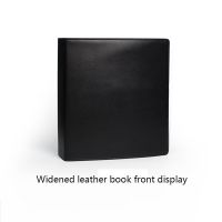 810601 coin albums book Widened Leather Loose-leaf General Booklet  Photo Albums
