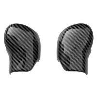 lujie Carbon Fiber Interior Gear Shift Knob Cover Trim Handle Sleeve Buttons Cover Sticker for Skoda Octavia A7 Superb Fabia