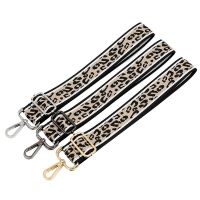 [COD] New leopard print bag shoulder strap womens accessories one diagonal adjustable replacement long jacquard lanyard to reduce burden