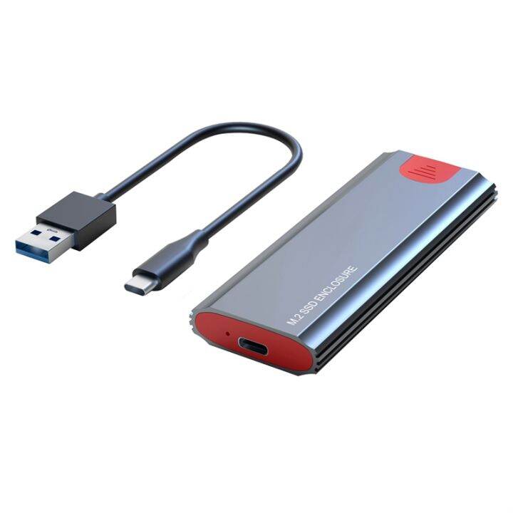 M2 SSD Case M.2 To USB 3.1 Gen 2 10Gbps NVMe SSD Enclosure for NVMe PCIE M Key/ (B+M) Key SSD