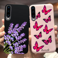 For Huawei P30 / P30 Lite / P30 Pro Case Stylish Painted Soft Silicone Phone Cover For Huawei P30 Lite Casing