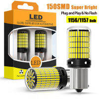 ?KALADA 2ชิ้น4014-150SMD พลังงานสูง1156 BAU15S 1157 BAY15D C An BUS T20 7443 7440รถ Led 12โวลต์อัตโนมัติด้านหน้าด้านหลัง/เลี้ยว W21W ไฟเบรกสีแดง