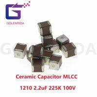 50pcs 1210 2.2uF 225K 100V X7R 10% SMD Ceramic Capacitor MLCC